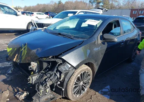 2016 Toyota Corolla S Plus z USA, uszkodzony, nr VIN 2T1BURHE1GC569358